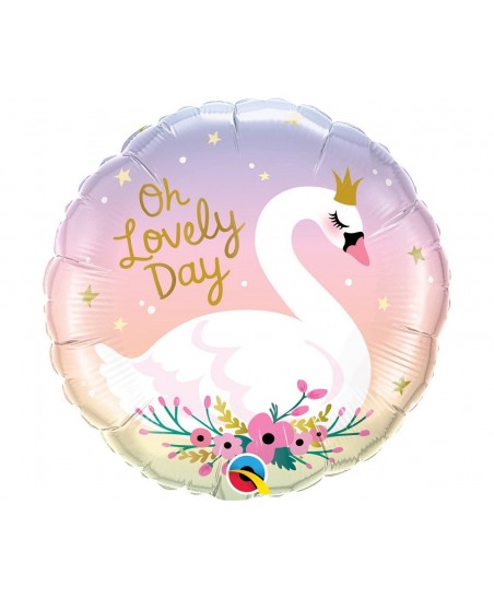 Ballon Alu Oh Lovely Day Swan