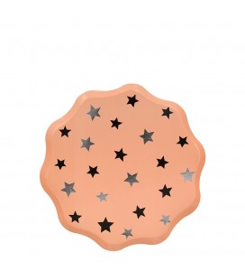 8 Halloween Pastel Star Plates