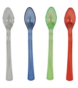 20 Mini Spoons Colored