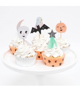 Pastel Halloween Cupcake Kit