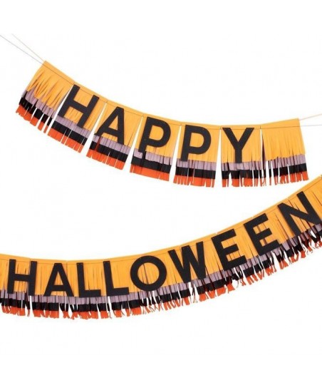 Happy Halloween Fringe Garland