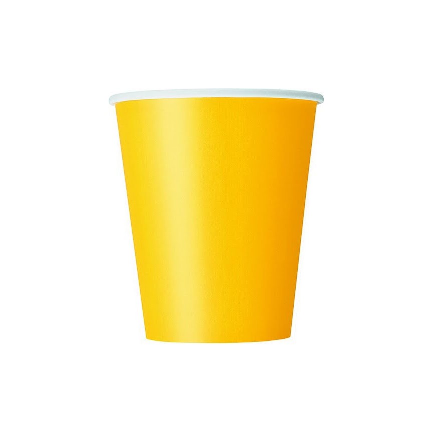 14 Yellow Cups