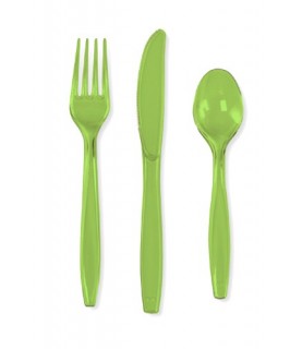 18 Green Cutlery