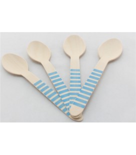 Blue Stripes Spoons