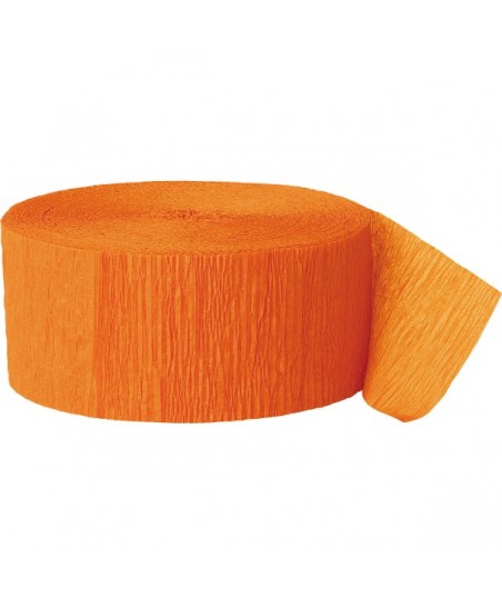 Rouleau Papier Crépon Orange