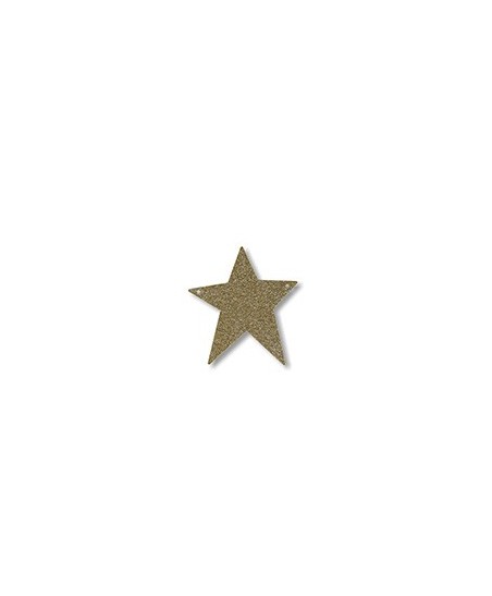 Goldenes Polyacryl Symbol Stern
