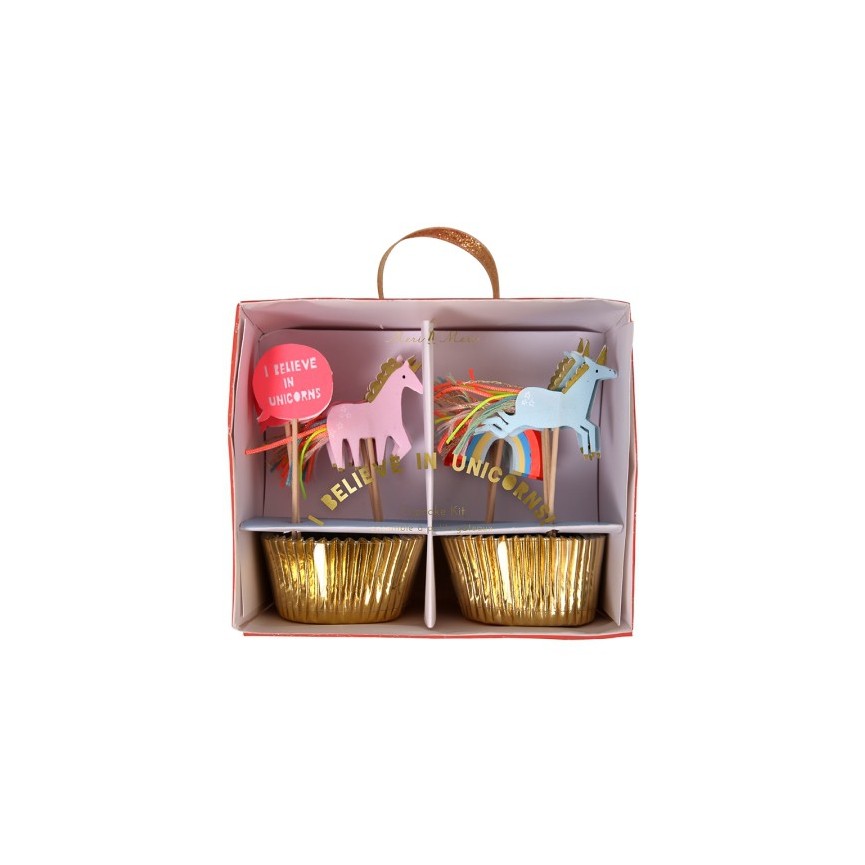 Einhorn Cupcakes Kit
