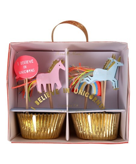 Einhorn Cupcakes Kit
