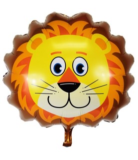 Löwenkopf Folienluftballon