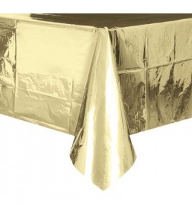Metallic Goldene Tischdecke