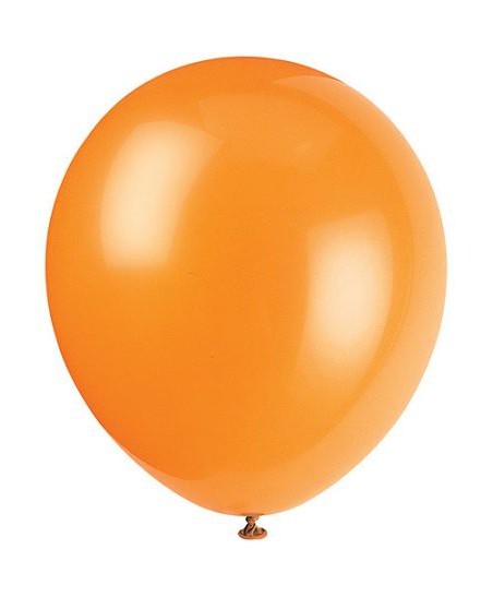 10 Orange Luftballons