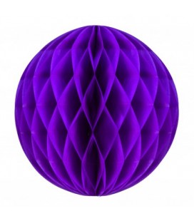 Grande Boule Alvéolée Violet