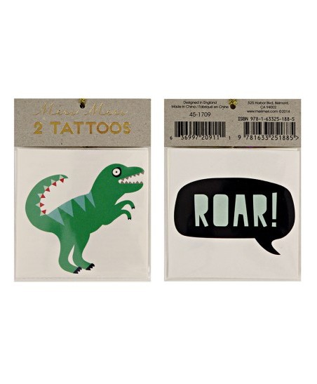 Tatouages Roar Dino