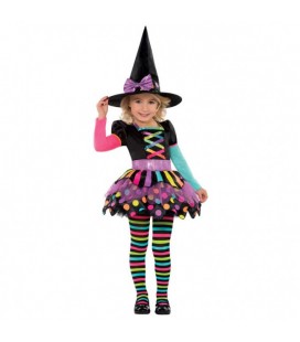 Miss Matched Witch Kinderverkleidung