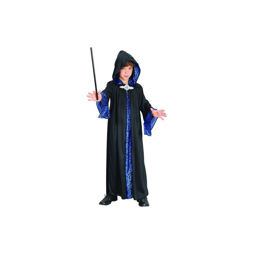 Sorcerer costume black & blue