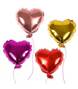 8 Mini heart-shaped Balloons