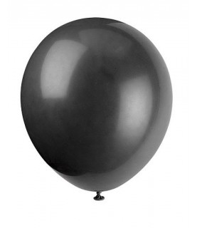 10 Black Balloons