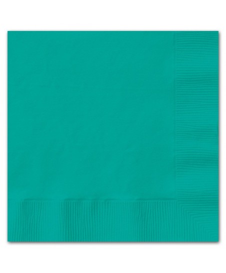 20 Turquoise Lunch Napkins