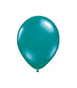 10 Türkisblaue Luftballons