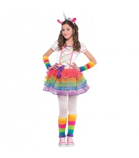 Regenbogen-Einhorn Kinderverkleidung
