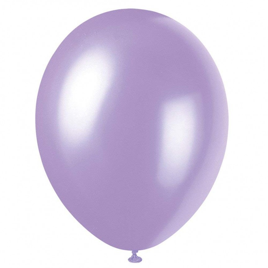 8 Perl-Lavendelblaue Luftballons