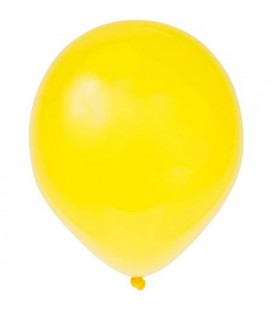 8 Pearlized Cajun Yellow Balloons