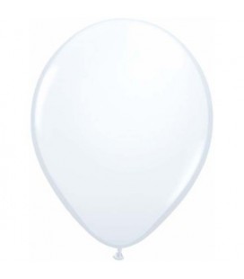 Miniluftballon  Weiss 13 cm
