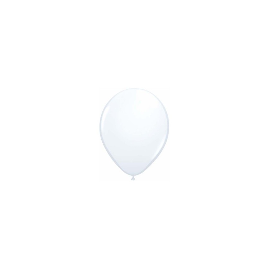 Ballon Mini Blanc 13cm