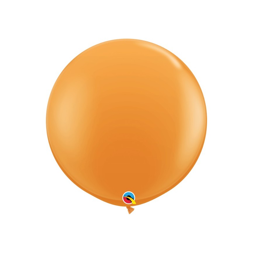 Oranger Riesenluftballon 90 cm