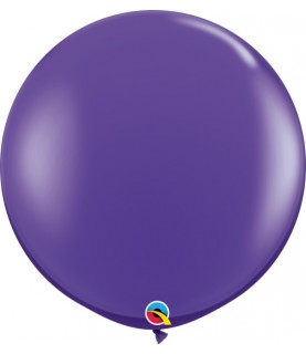Dunkellila Riesenluftballon 90 cm