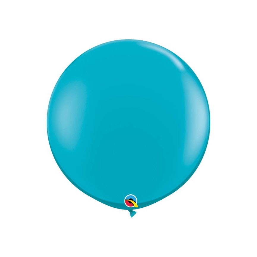 Tropical Teal Giant Balloon  90 cm