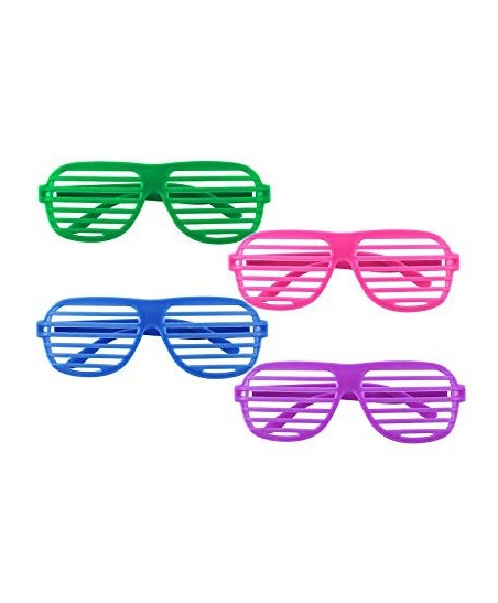 4 Neon Shutter Glasses
