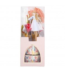 Zauberhafte Prinzessin Cupcake Kit