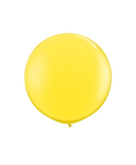 6 Ballons Géants Jaunes