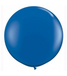 6 Giant Royal Blue Balloons