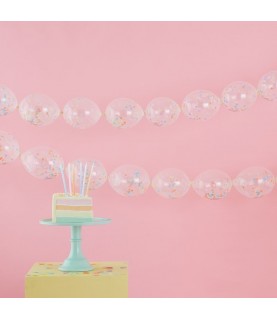 Ballons de liaison Confetti  - Pastel Party