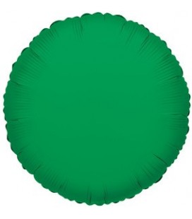 Grüner Runder Folienluftballon