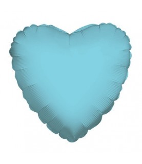 Baby Blue Heart Mylar Balloon
