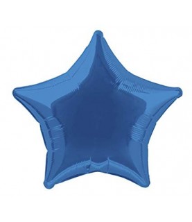 Ballon Mylar Etoile Bleu Royal
