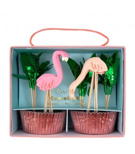 Flamingo Cupcake Kit