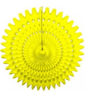 Yellow Honeycomb Fan