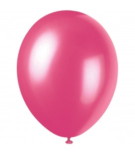 8 Perlmutt- Misty -Rosa Luftballons