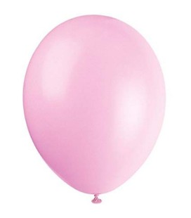10 Mattrosa Luftballons