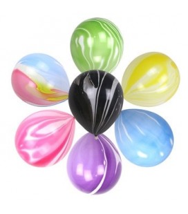 8 Marble Balloons