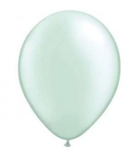 Ballon Mini Vert Menthe Nacré 13cm