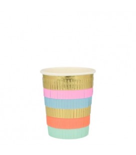 Circus Party Cups with Fringes