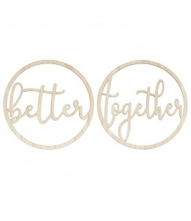 Décoration de Chaises "Better Together"