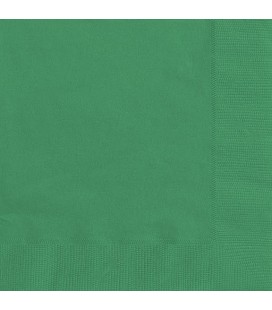 20 Green Lunch Napkins