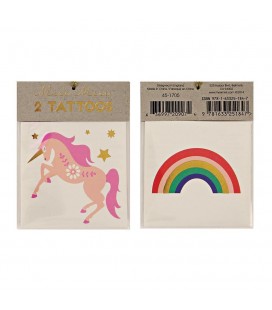 Tattoos Unicorn & Rainbow