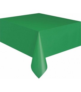 Grüne Tischdecke